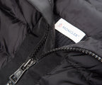 Moncler Black Hybrid Full Zip Hooded Jacket