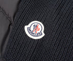 Moncler Black Hybrid Full Zip Hooded Jacket